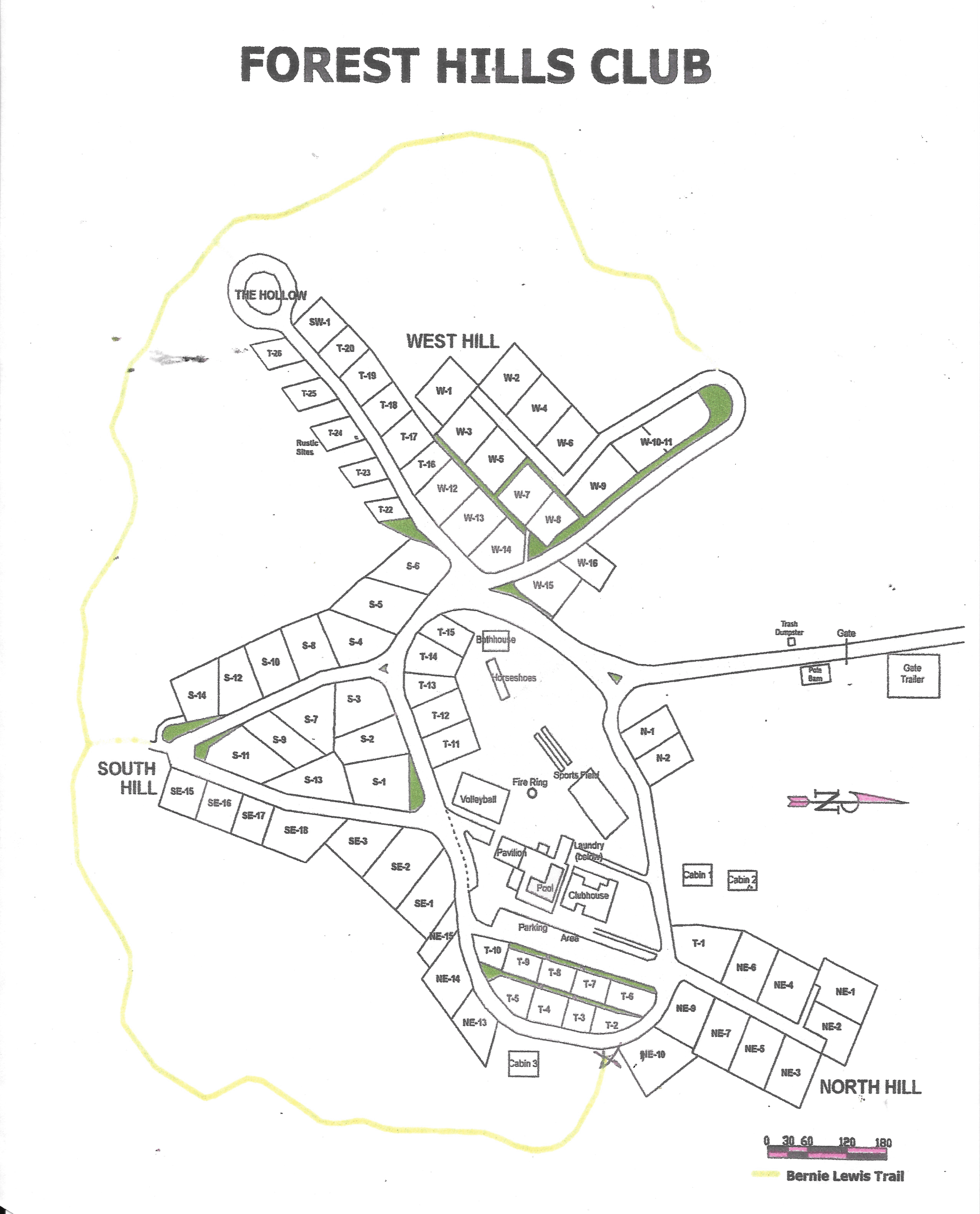 forest hills trail map 2